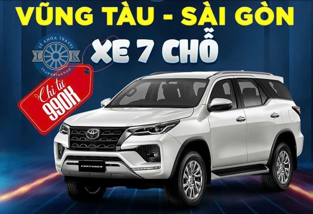 Thuê Xe 7 Chỗ Sài Gòn Đi Vũng Tàu - Trọn Gói, Tiết Kiệm