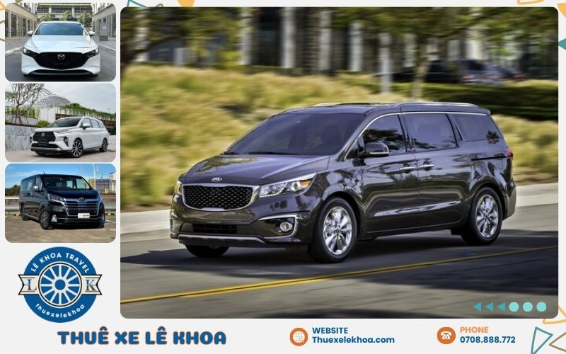 Thuê xe Carnival / Sedona có tài xế tại TP Hồ Chí Minh là lựa chọn lý tưởng cho những ai cần sự sang trọng, riêng tư, tiện nghi trong mỗi chuyến đi.