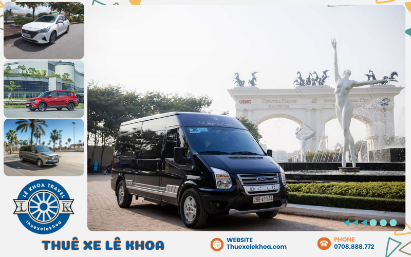 Thuê xe đi Châu Đốc cùng THUÊ XE LÊ KHOA sẽ giúp hành trình của bạn đến vùng đất linh thiêng Miếu Bà trở nên thoải mái, tiện lợi và an toàn tuyệt đối.